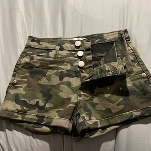 Jean shorts never worn